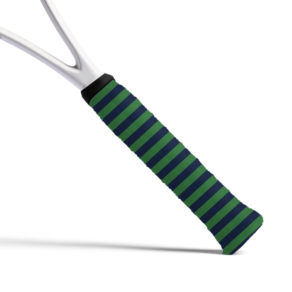 Navy and Green Striped Racket Tape