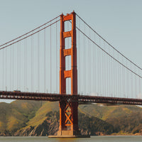 The Golden Gate Bridge in San Francisco, California, USA.
