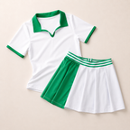 The Kerry Top and Mount Tam Skirt Court Set