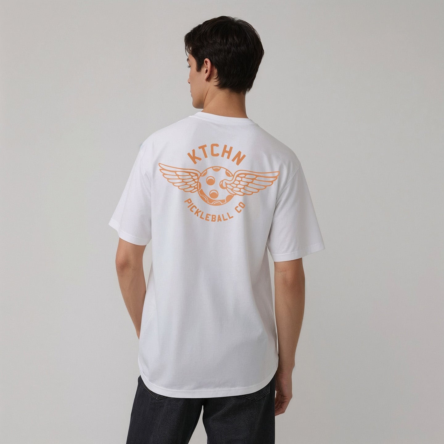 KTCHN Pickleball Co. Wing Pickleball Tee (White)