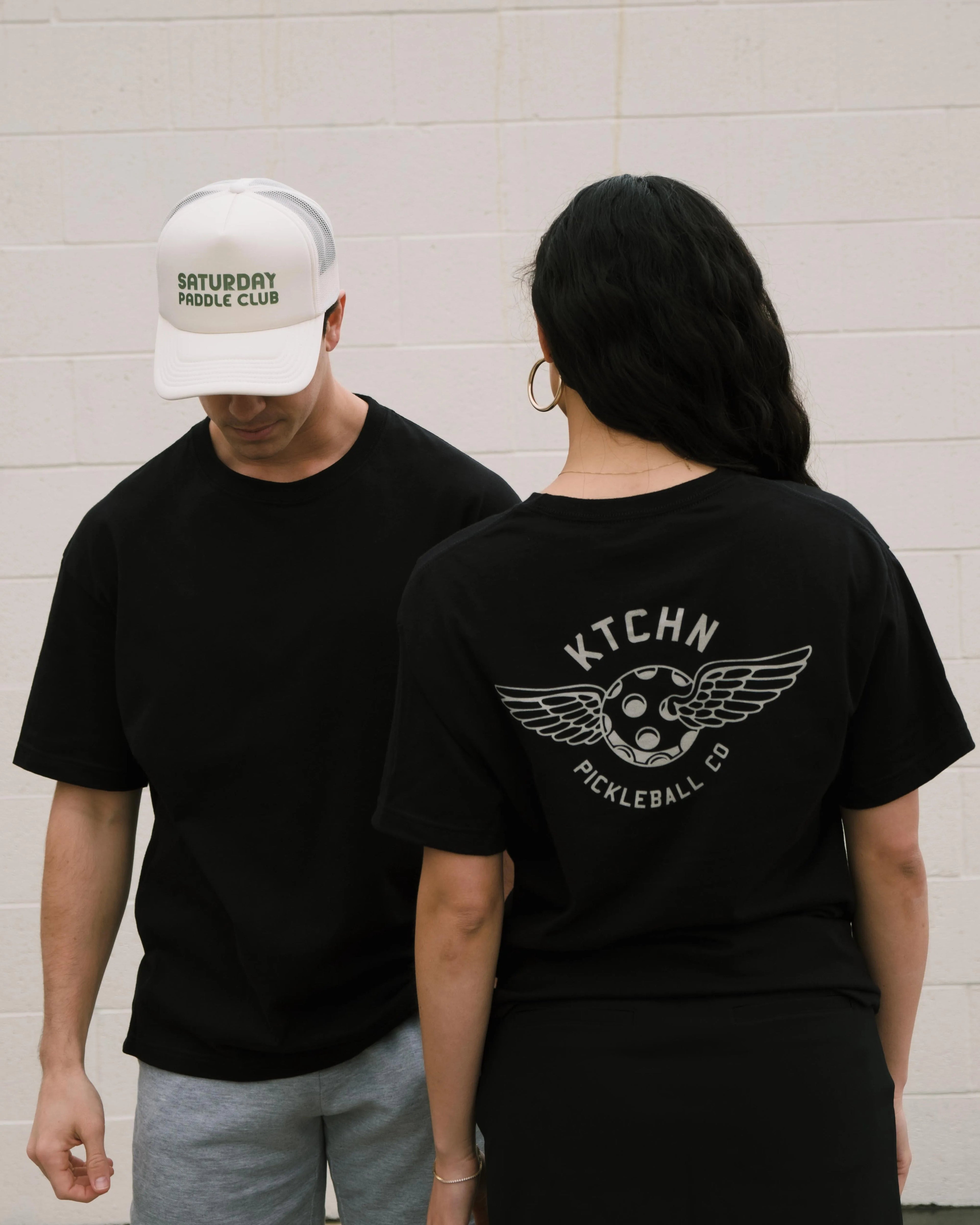 KTCHN Pickleball Co. Wing Pickleball Tee (Black)